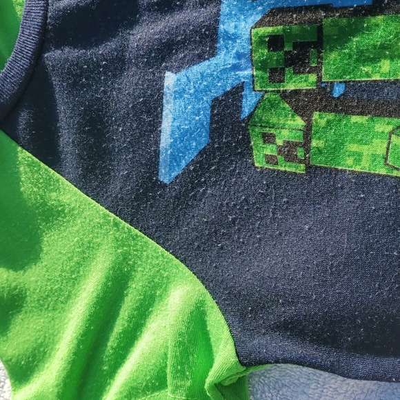 *SOLD*Toddler Boys Minecraft Pajama Set - Picture 4 of 6